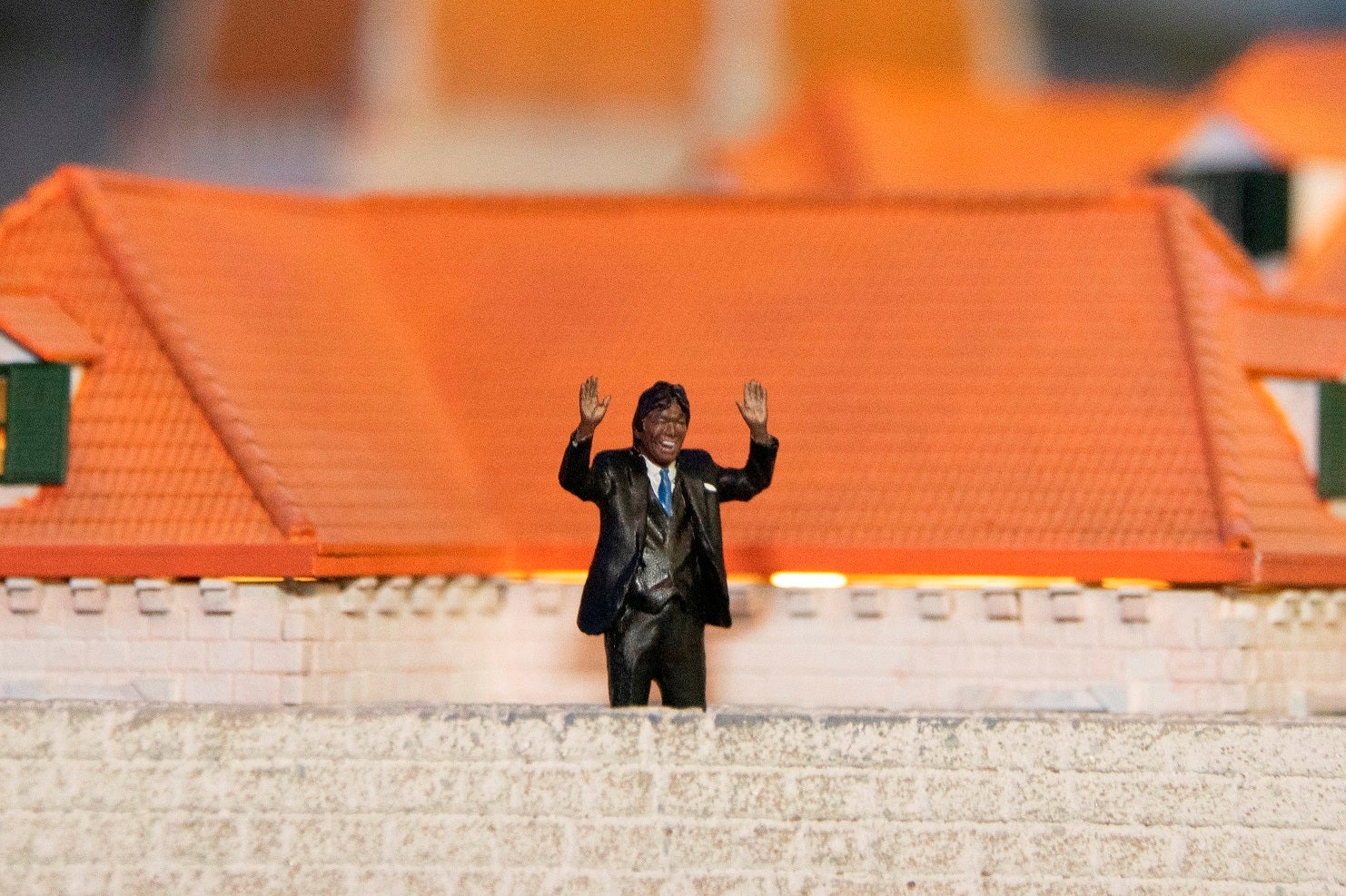 .松崎しげる（小世界シゲル）フィギュア（提供写真）