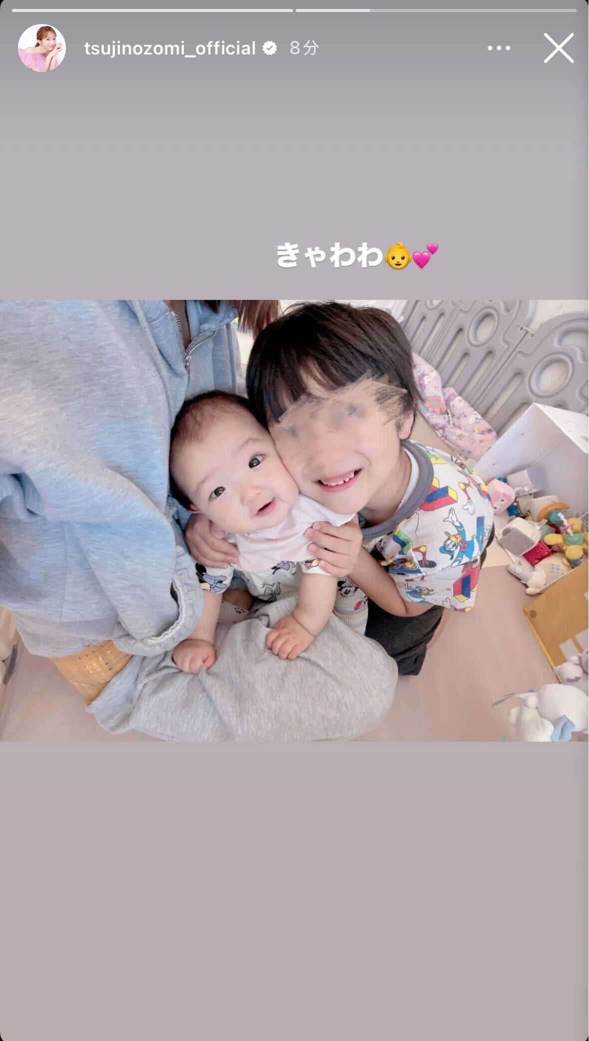 辻希美Instagramストーリーズより