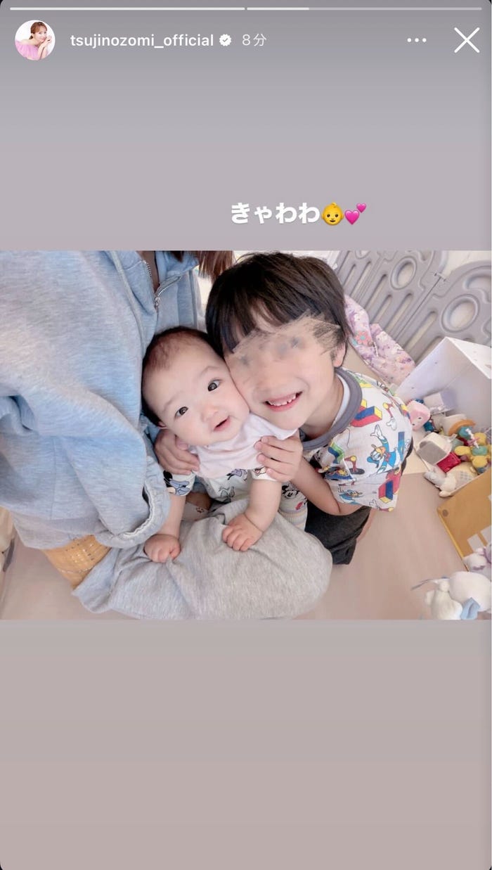 辻希美Instagramストーリーズより