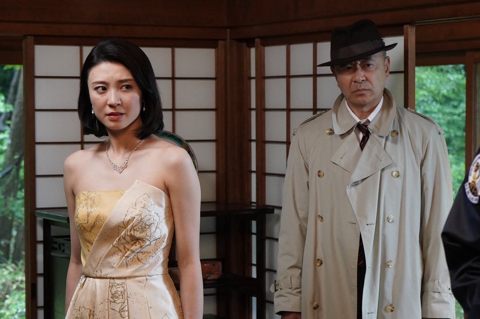 潤花、高橋克実「相棒season22」第6話より（C）テレビ朝日