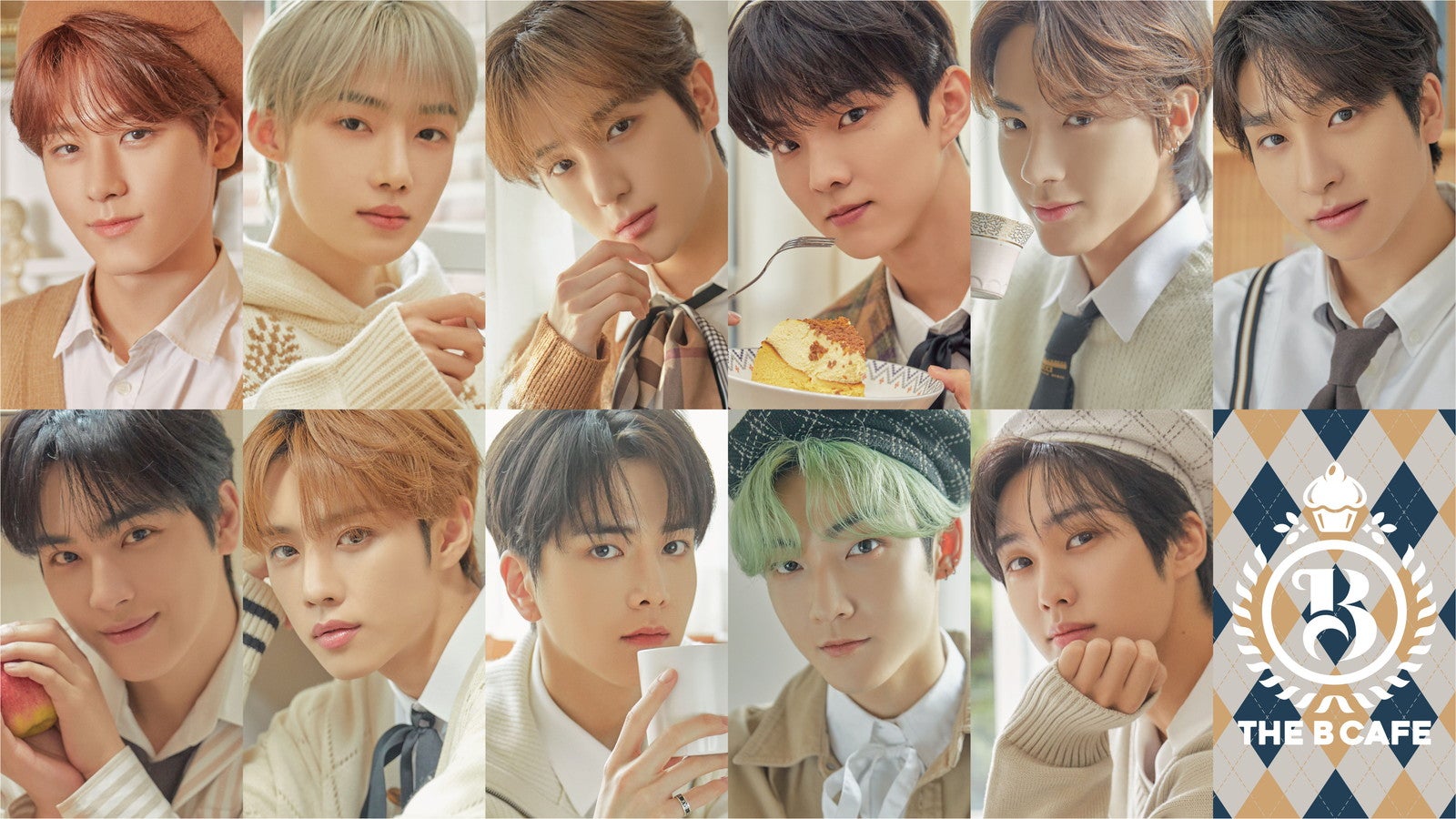 ２点セット THE BOYZ ドボイズ フォト ランダム 特典 カフェ しょっぱい