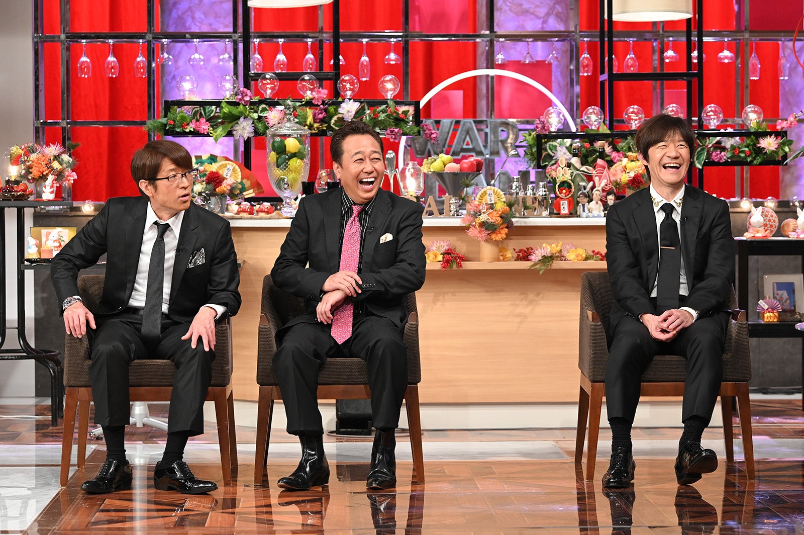 大竹一樹、三村マサカズ、内村光良 （C）日本テレビ