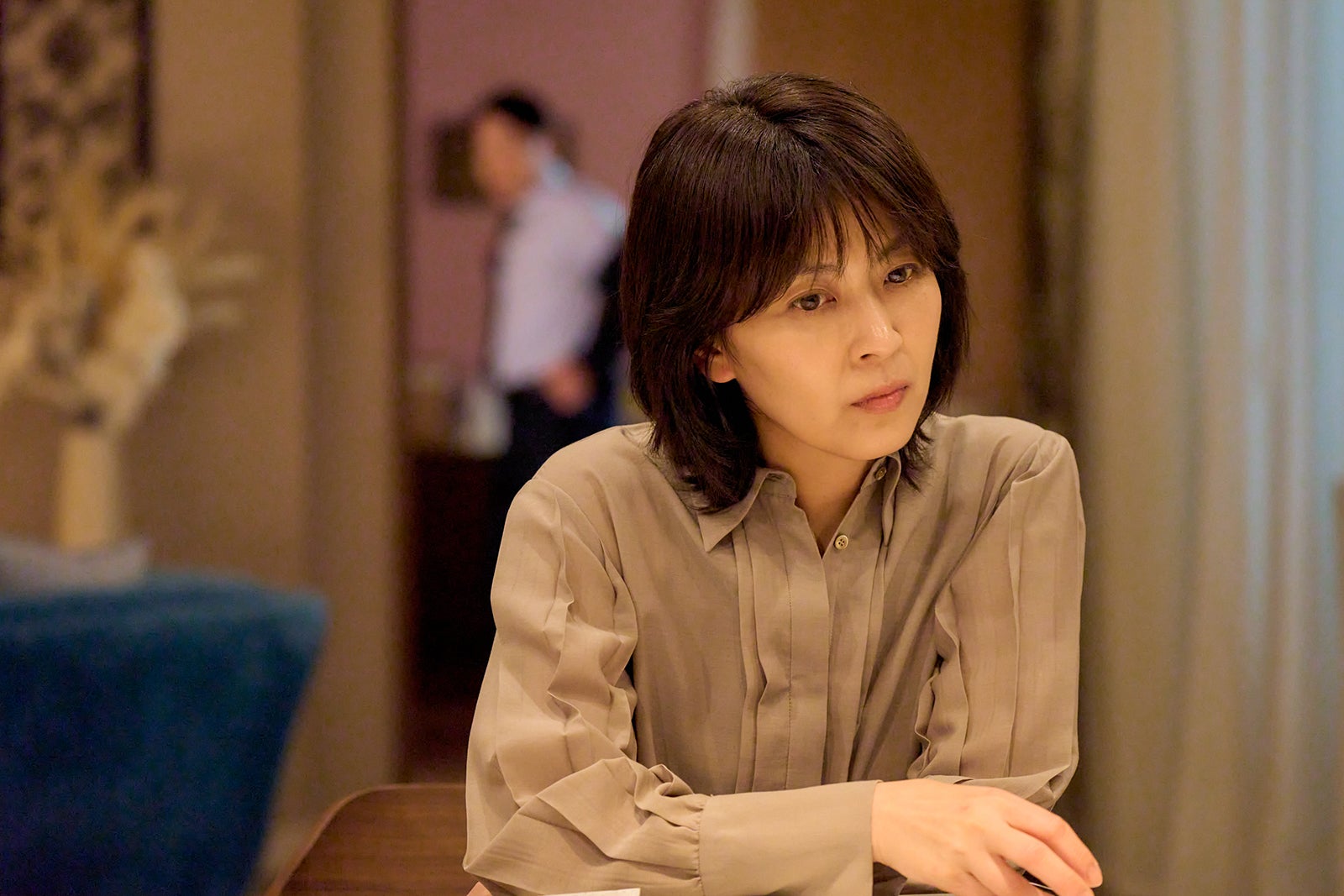 松たか子「しあわせな結婚」第1話（C）テレビ朝日