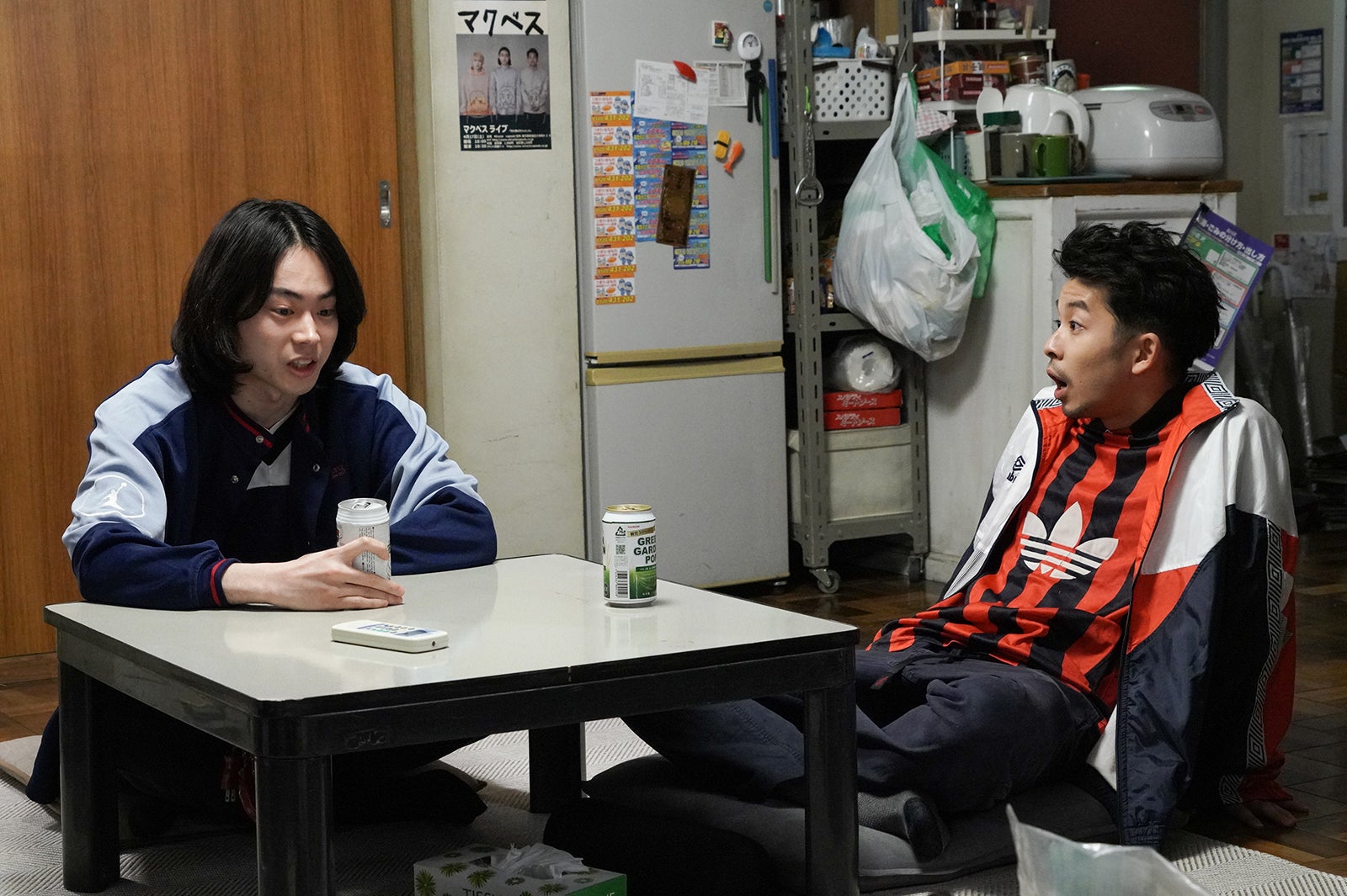 菅田将暉、仲野太賀「コントが始まる」第2話より（C）日本テレビ