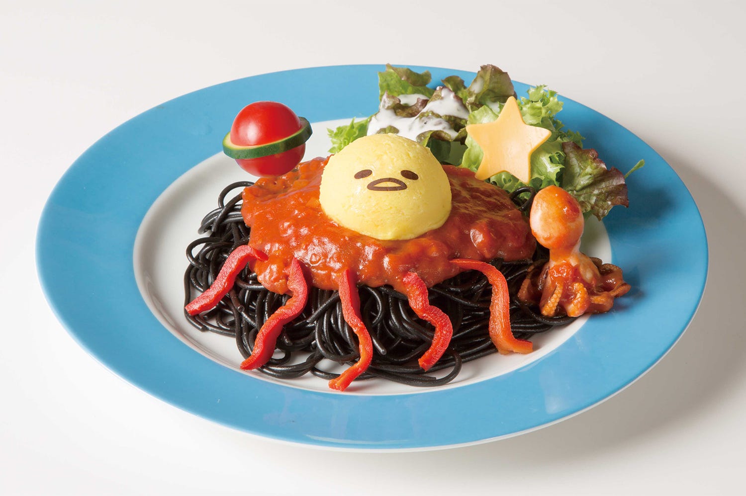 ぐでたまが宇宙へ!コラボカフェメニューでエイリアンやUFOに変身