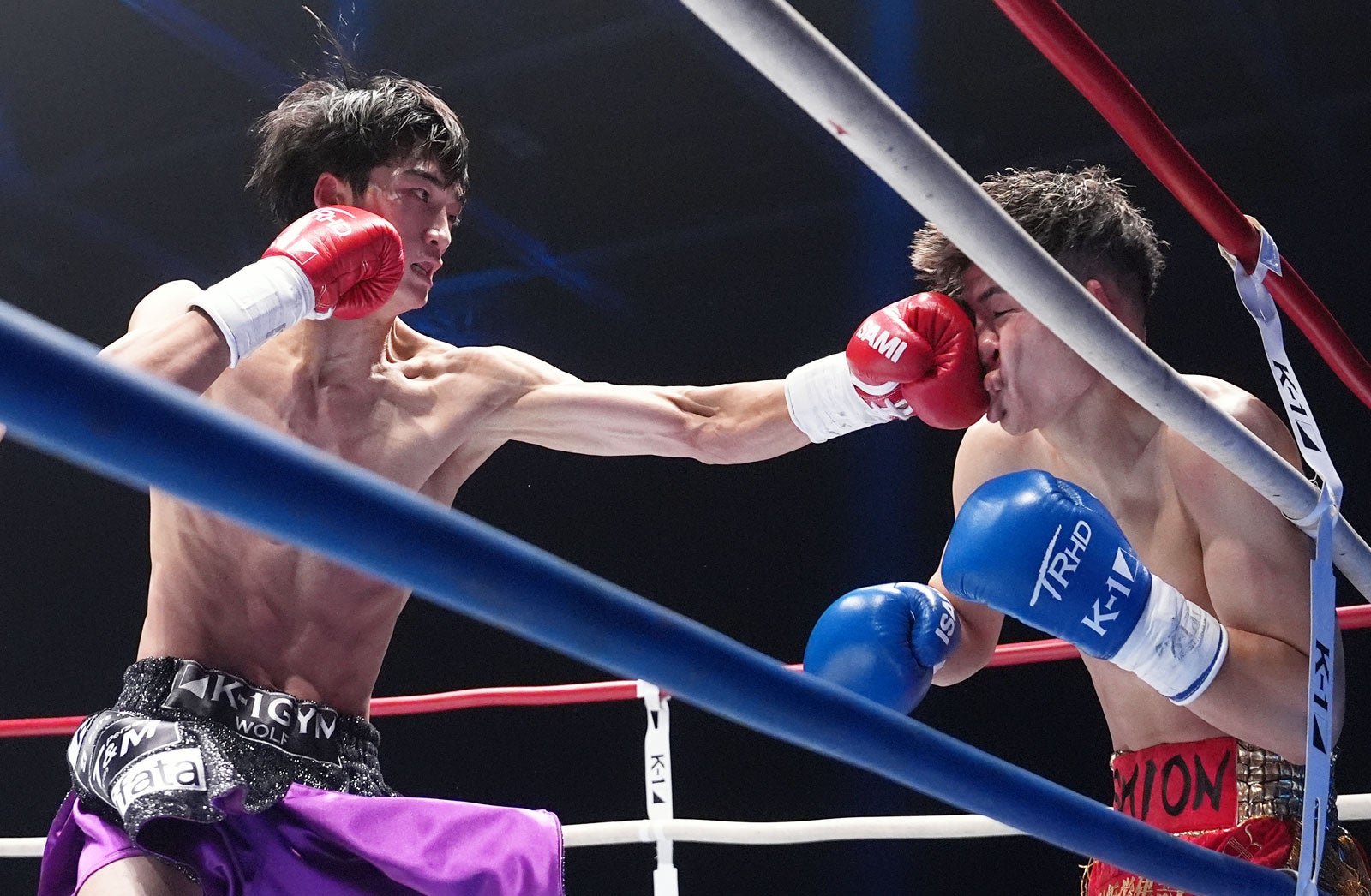 大久保琉唯、紫苑（C）K-1