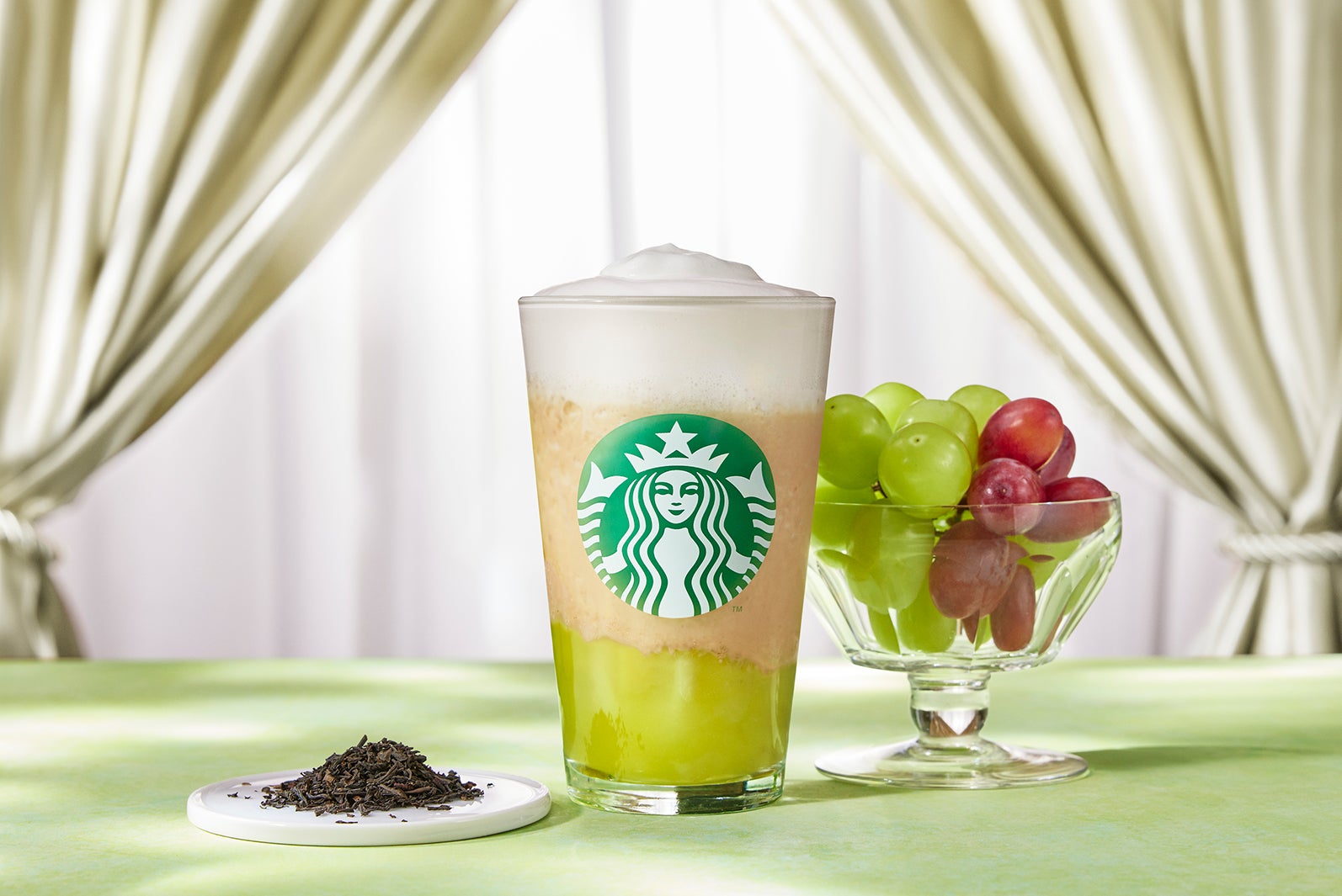 マスカット アールグレイ フローズン ティー（提供写真）