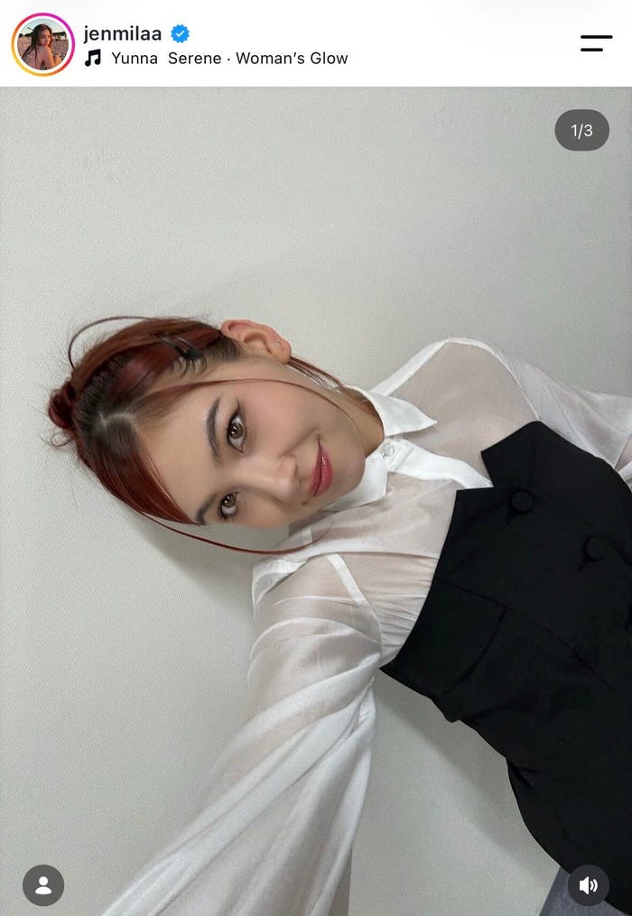 長谷川ミラInstagramより