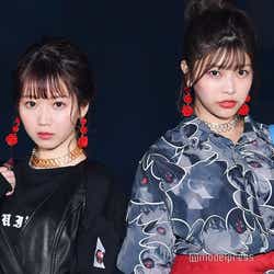 モデルプレス - =LOVE大谷映美里&ラストアイドル石川夏海、2ショットランウェイ 笑顔封印でクールにイメチェン<GirlsAward 2018 A/W>
