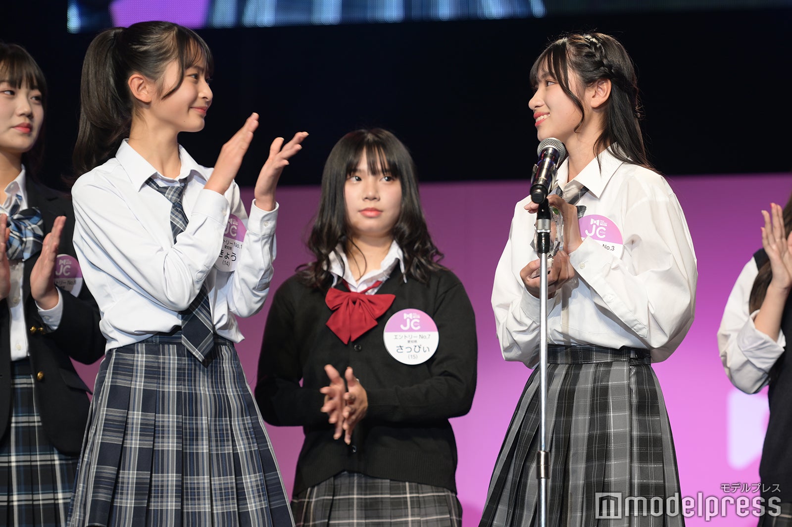 「JCミスコン2023」授賞式の様子（C）モデルプレス