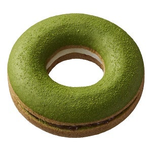 ふわもち宇治抹茶 あずきもち／画像提供：ダスキン