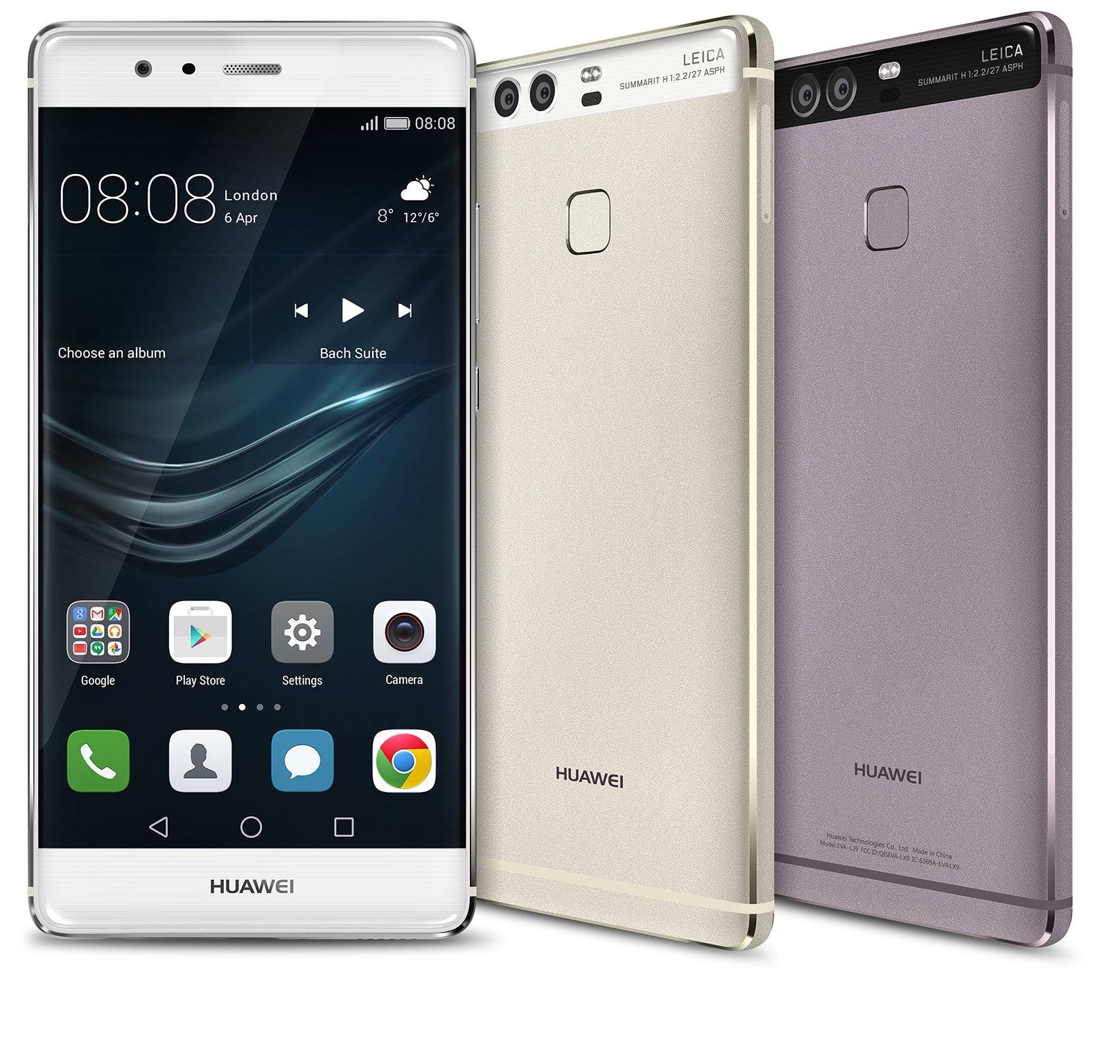 「HUAWEI P9」（シルバー・グレーの2色展開）」