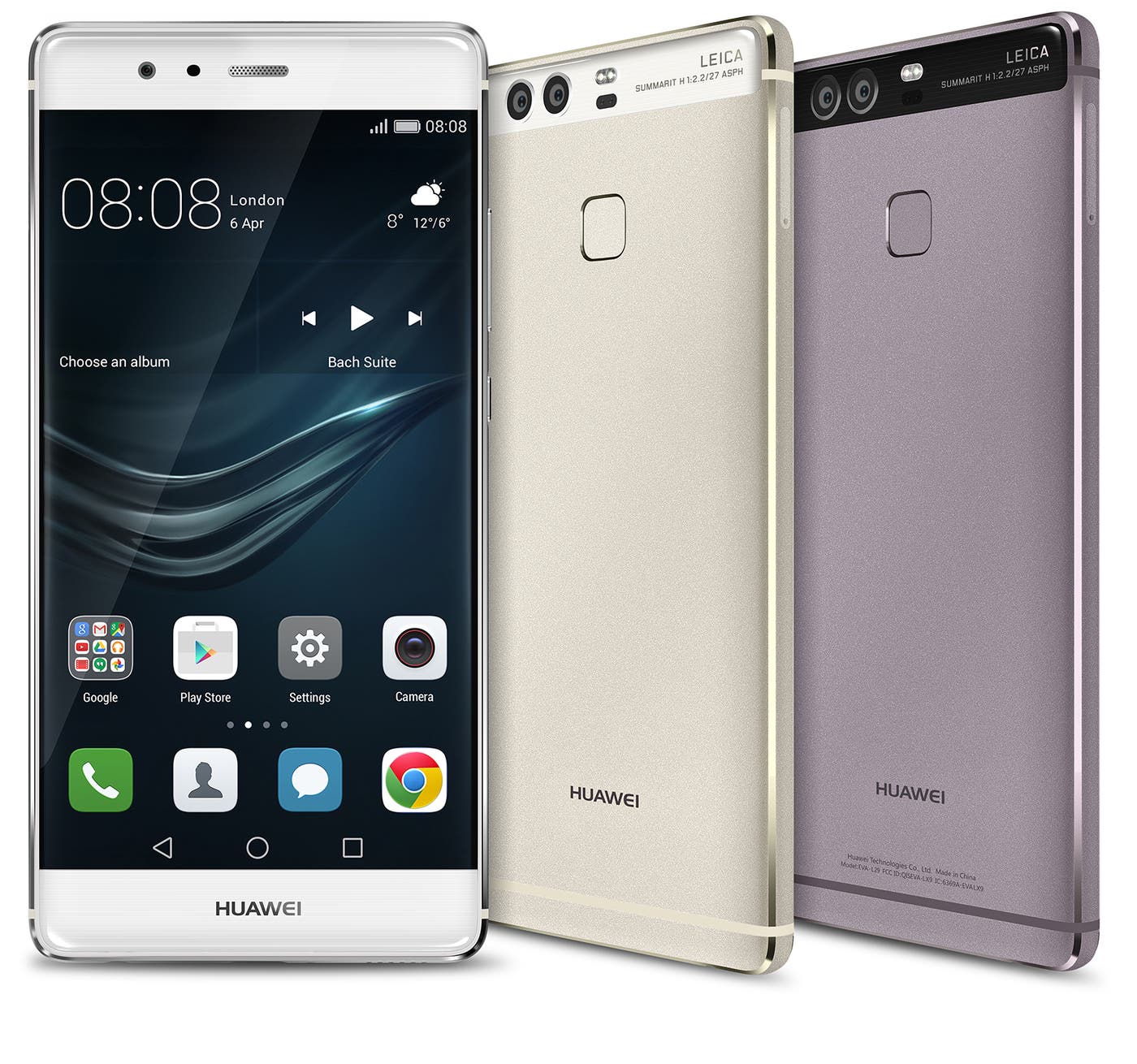 「HUAWEI P9」(シルバー・グレーの2色展開)」