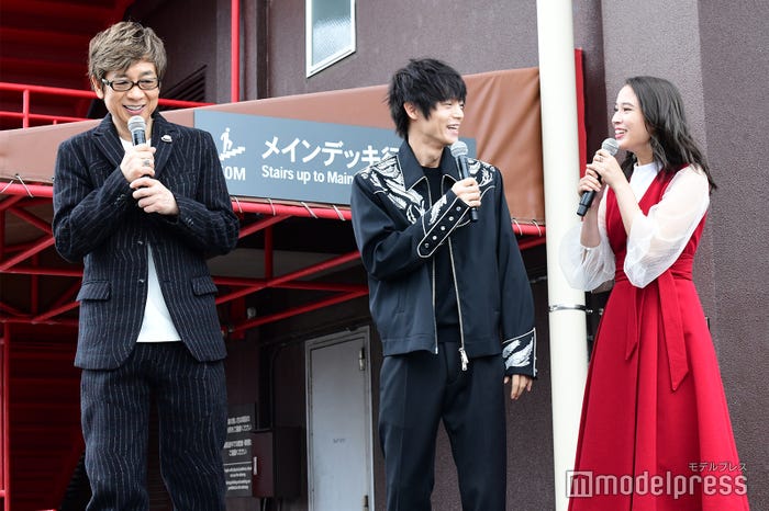 山寺宏一、窪田正孝、広瀬アリス (C)モデルプレス