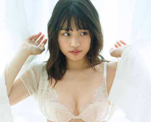 石田桃香、純白ランジェリー・無防備なパジャマ姿のセクシーショット解禁