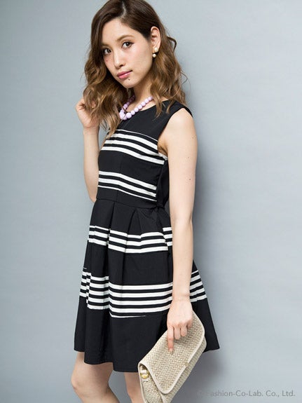 マルチボーダーワンピ「Million Carats」6,274円（税込）