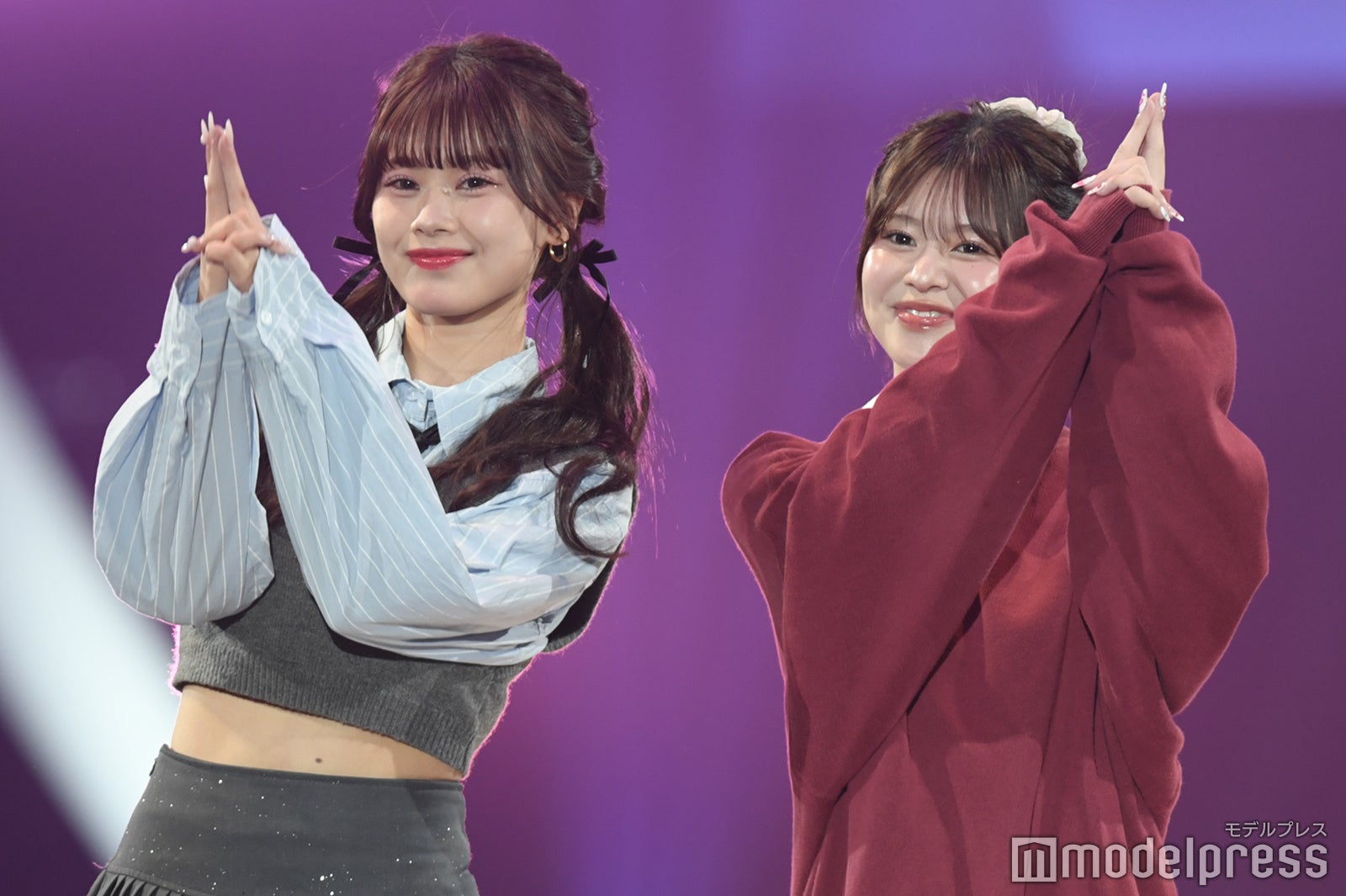 瀬川陽菜乃、米澤りあ（C）モデルプレス