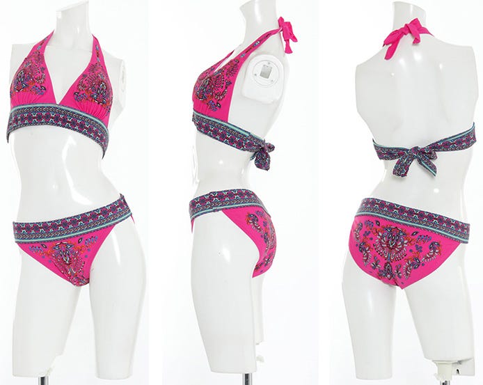 アジアンエスニック柄ビキニ「salus」2,768円(税込2,990円)