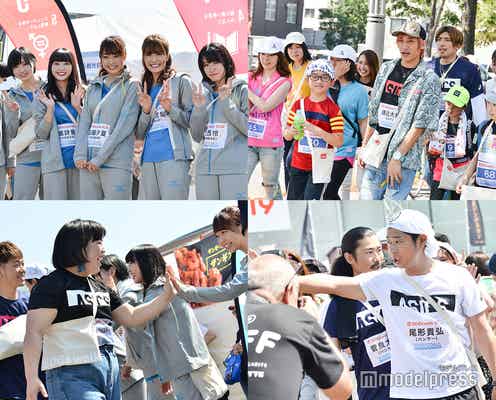 NMB48&EXIT・パンサーら吉本芸人が640人とウォーキング 北海道に歓声響く<みんわらウィーク>