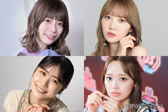 東村芽依、加藤史帆、丹生明里、濱岸ひより(C)モデルプレス