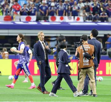 本田圭佑ピッチに立つ「プレーしたくなってくる」 第3戦へ「今日はとにかく、勝つ！以上」