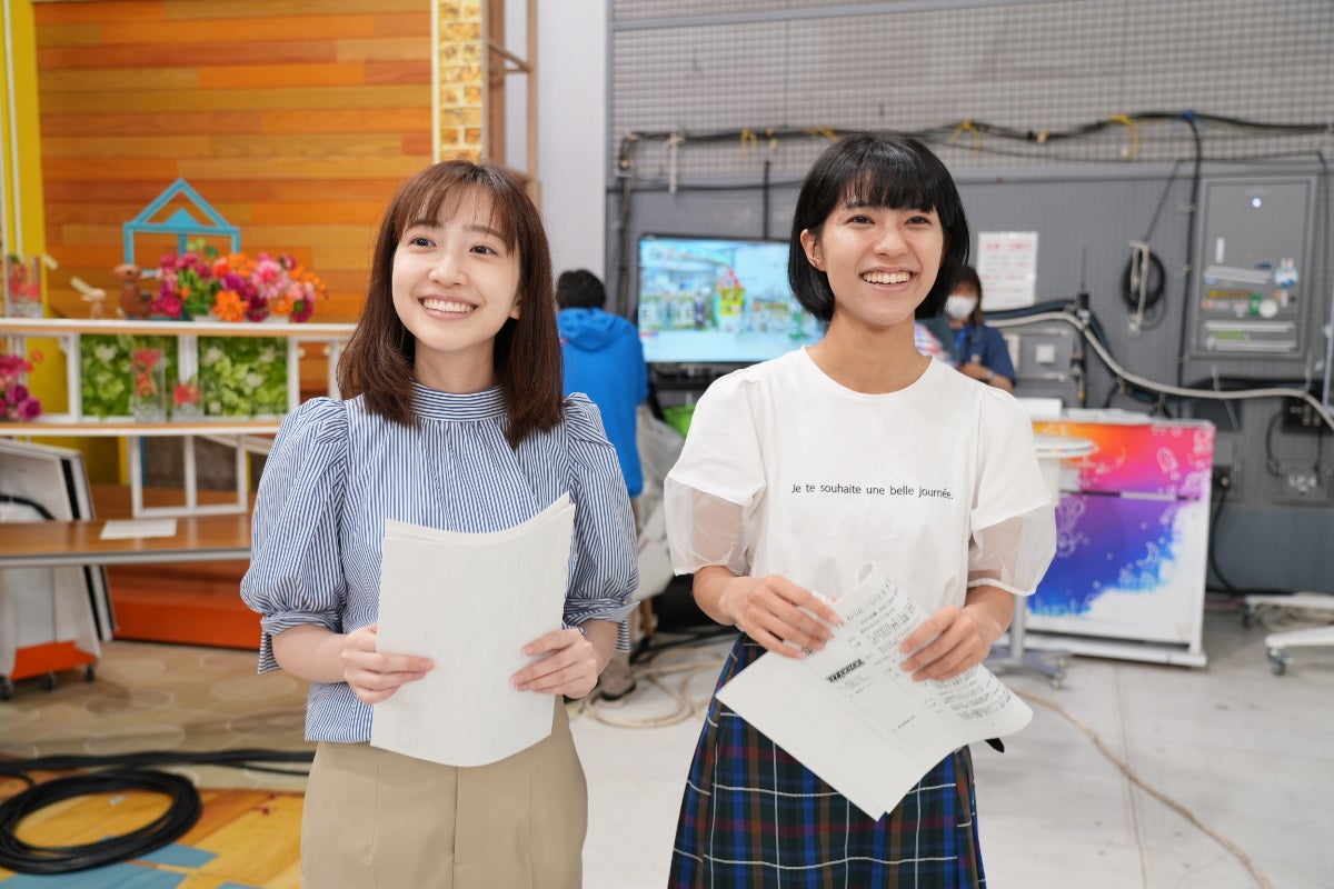 南後杏子アナウンサー、御手洗菜々アナウンサー（C）TBS