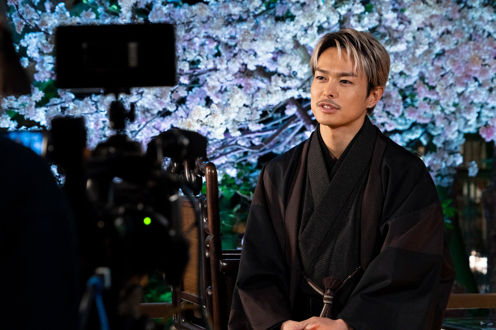 今市隆二／メイキングカット（提供写真）