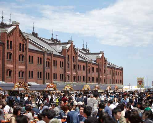横浜赤レンガ倉庫で春祭り「ヨコハマフリューリングスフェスト2023」ビール&フードにマルシェ、野外シアター鑑賞会も