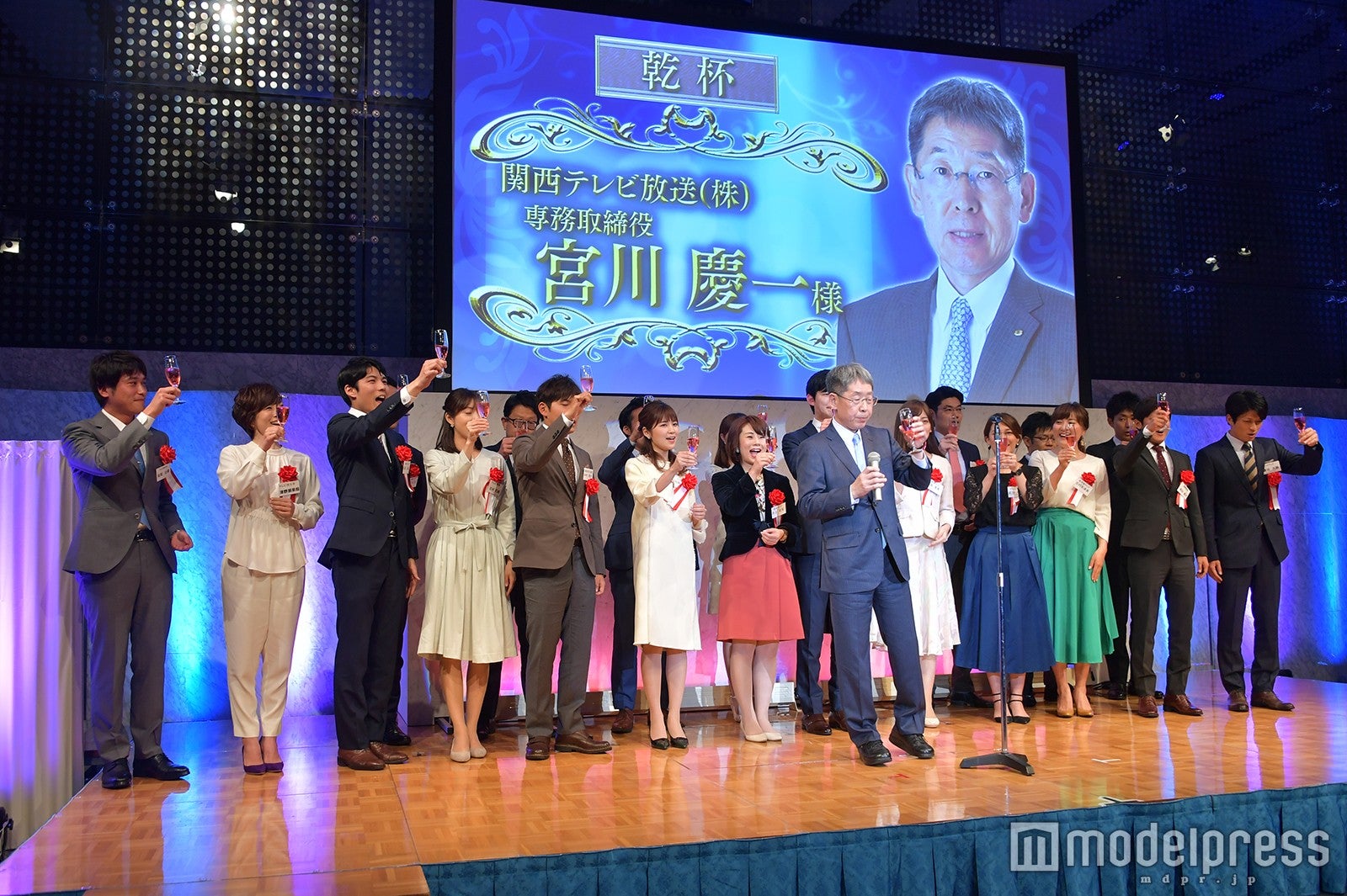 「第34回 FNSアナウンス大賞」授賞式の様子 （C）モデルプレス