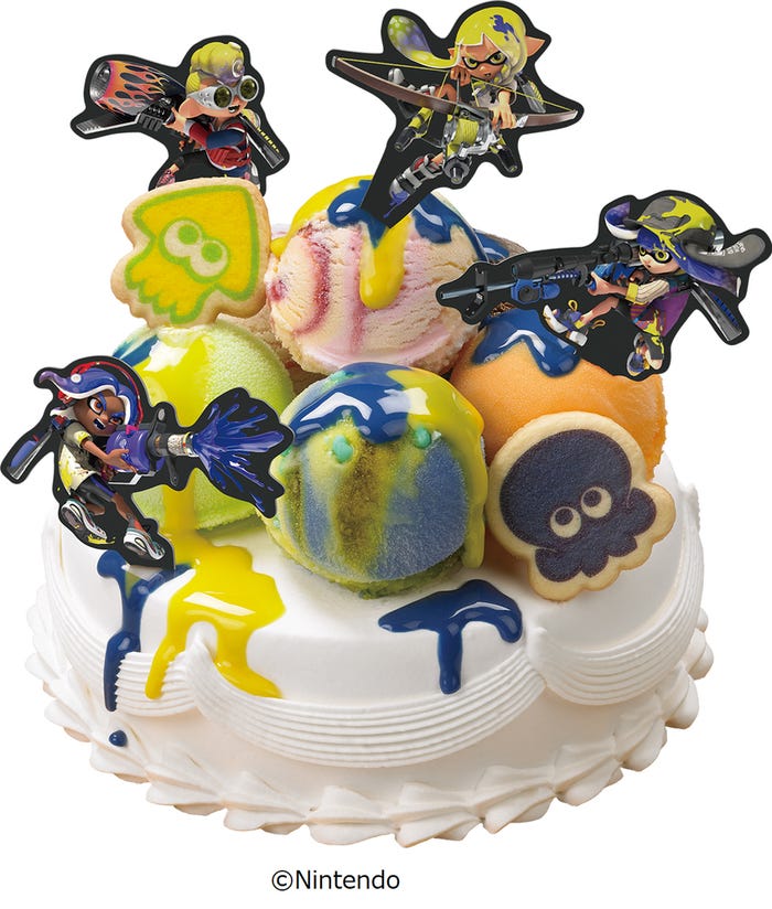 スプラトゥーン3 31デコケーキ(C)Nintendo