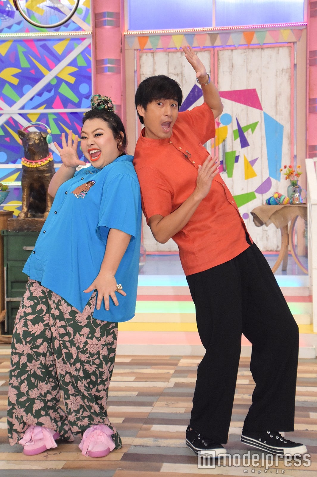 渡辺直美、徳井義実 （C）モデルプレス