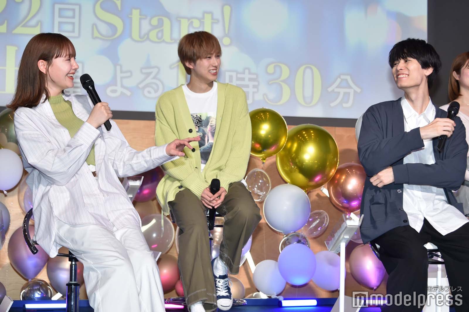 トリンドル玲奈、尾崎匠海、萩原利久（C）モデルプレス