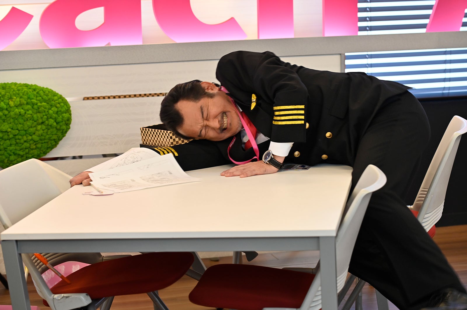 吉田鋼太郎／「おっさんずラブ-in the sky-」第7話より（C）テレビ朝日