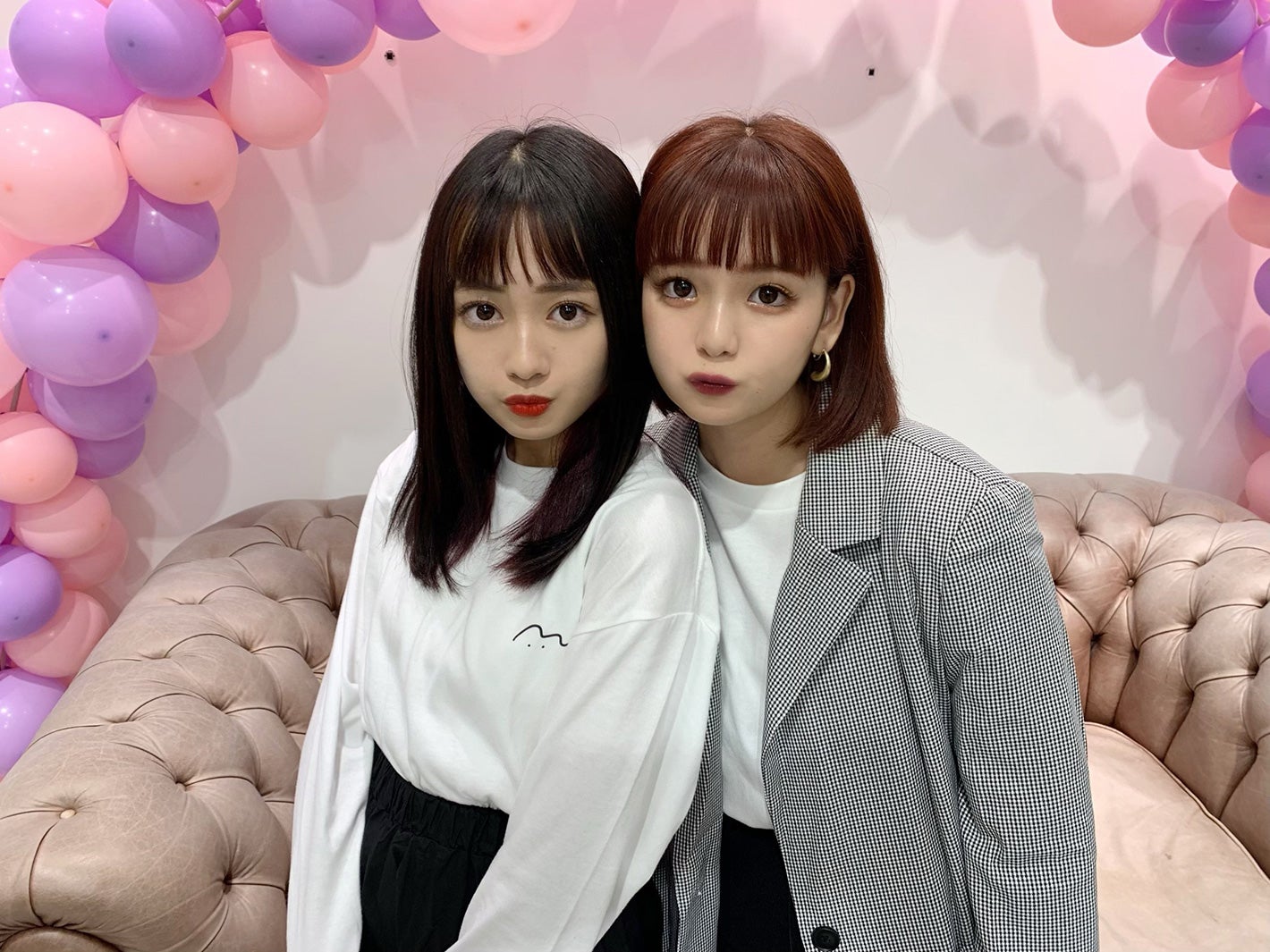 ユリナ、詩島萌々（提供画像）