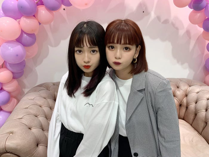 ユリナ、詩島萌々(提供画像)