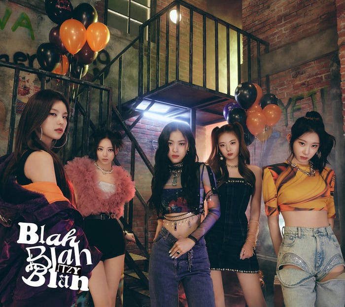 ITZY「Blah Blah Blah」(10月5日発売)初回限定盤B(提供写真)