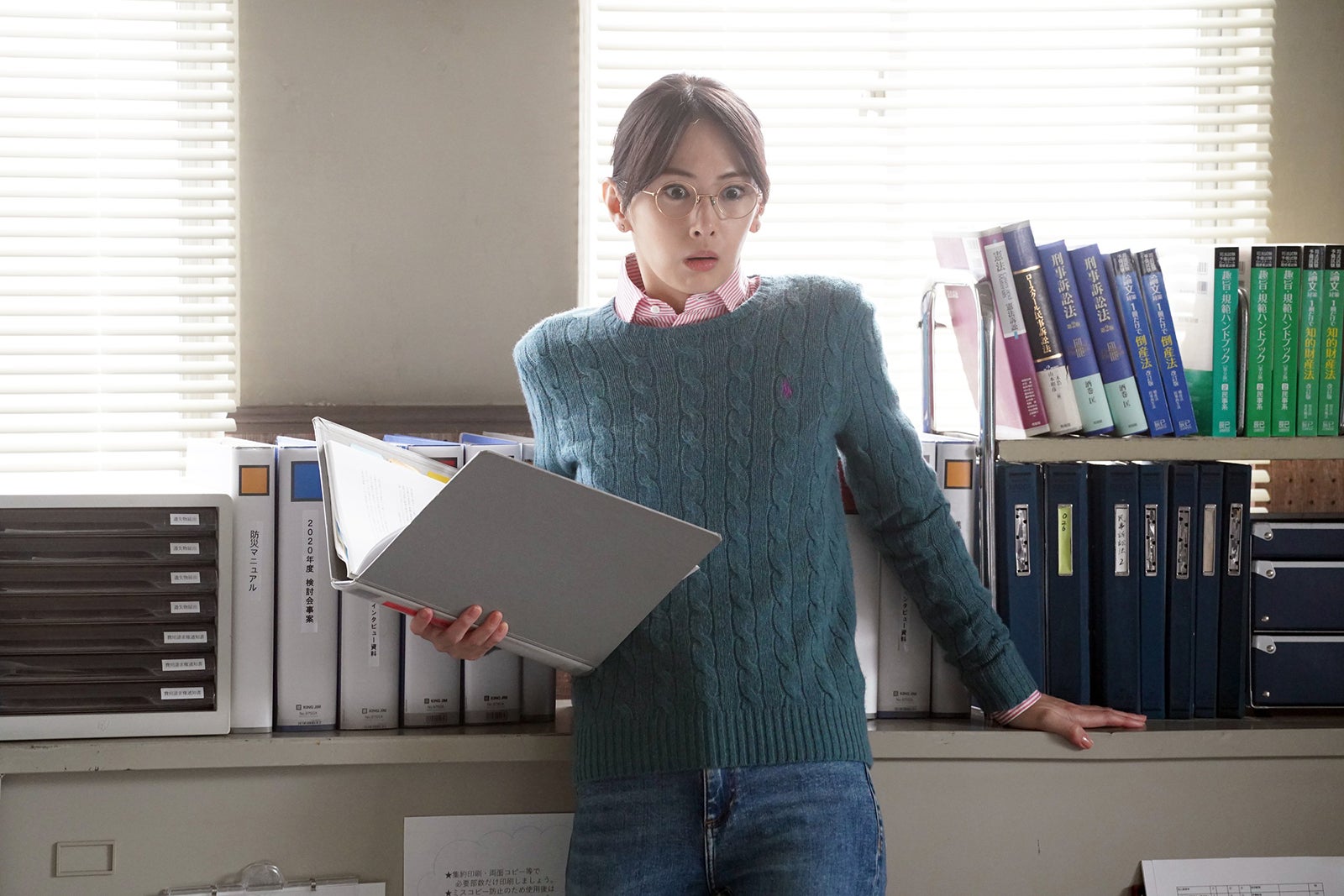 北川景子 「女神の教室～リーガル青春白書～」第5話より（C）フジテレビ