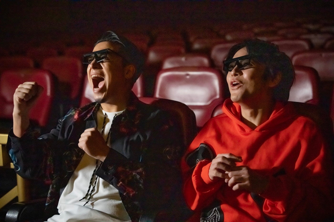 （左から）木村昴、榎木淳弥／画像提供：ユニバーサル・スタジオ・ジャパン