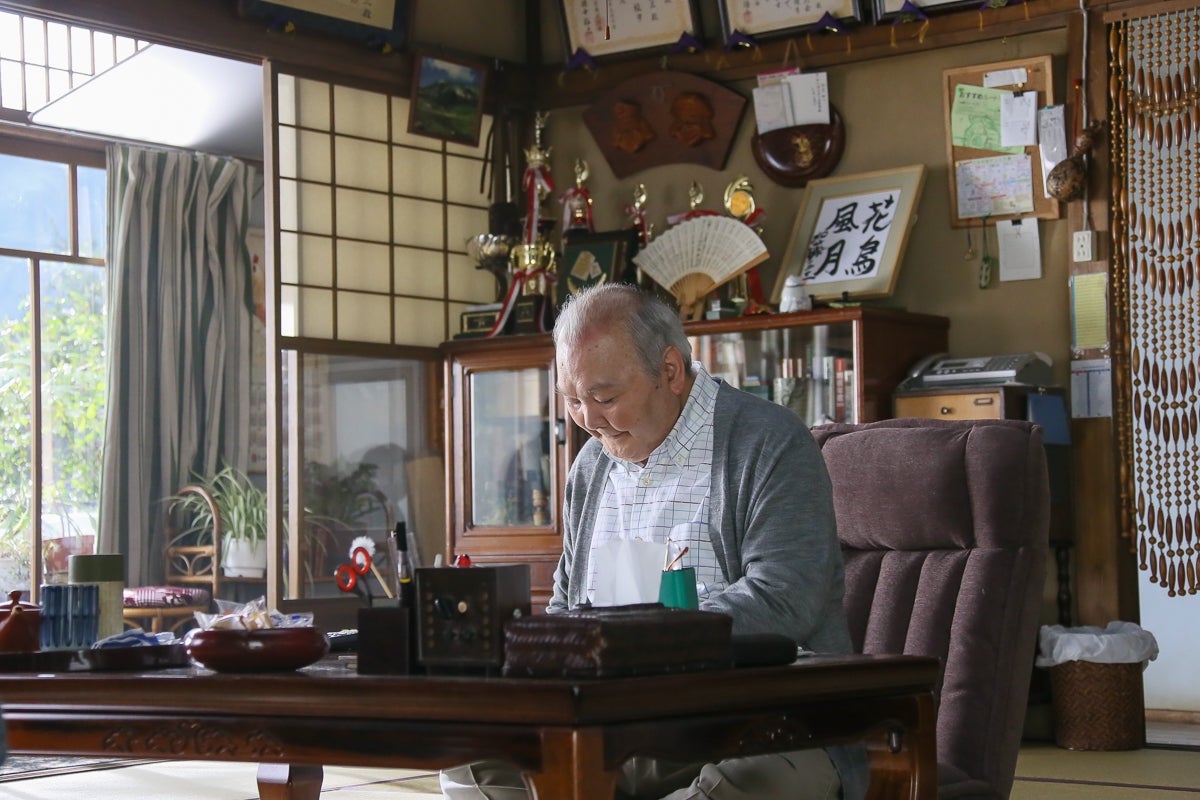 加藤一二三／メイキング（提供写真）