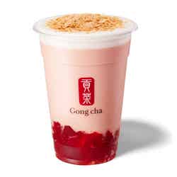 あまおう®ノエル ミルクティー(ICED)650円/提供画像