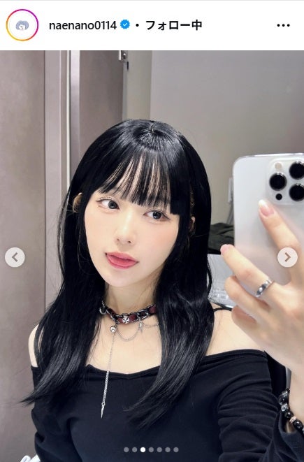 なえなのInstagramより