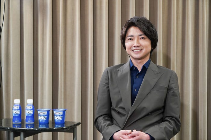 藤原竜也/新CMメイキングより(提供写真)