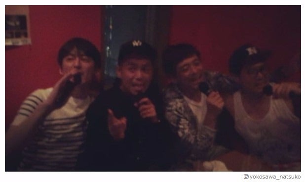 「青春アミーゴ」を歌う博多華丸・大吉＆タカアンドトシを横澤夏子が撮影「最強」「混ざりたい」反響続々