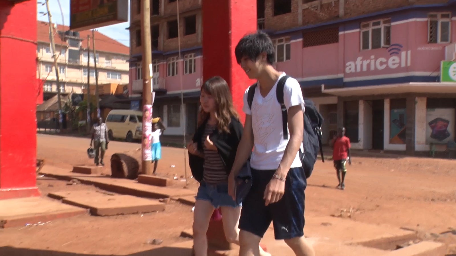 すうすう、はり坊「あいのり：African Journey」第7話より（C）フジテレビ