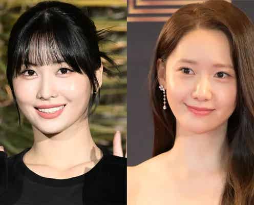 少女時代ユナ&TWICEモモ、豪華2ショット公開「歴史的瞬間」「贅沢すぎる」と反響殺到