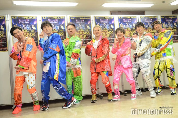 写真左から/U-YEAH、YORI、KIMI、ISSA、DAICHI、KENZO、TOMO(C)モデルプレス