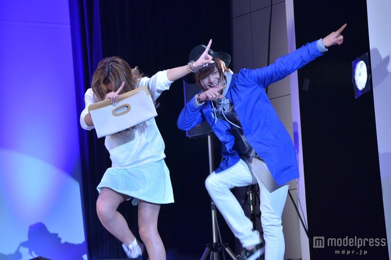 “ランニングマン”を披露したみちょぱ＆鈴木勤