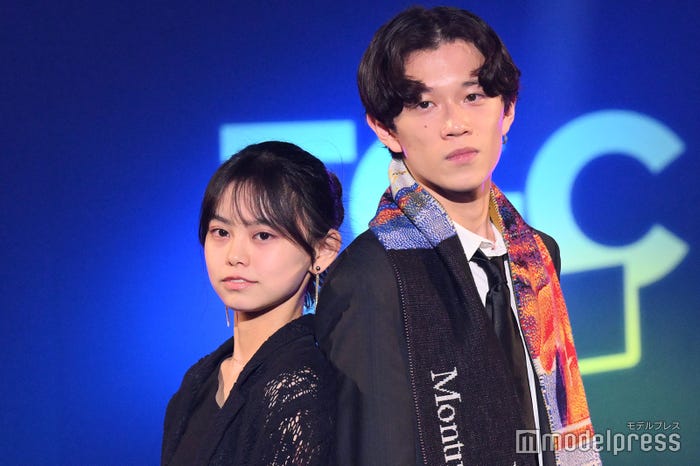 松藤百⾹さん、永易瞭さん「ミスミスター東⼤コンテスト2024」(C)モデルプレス