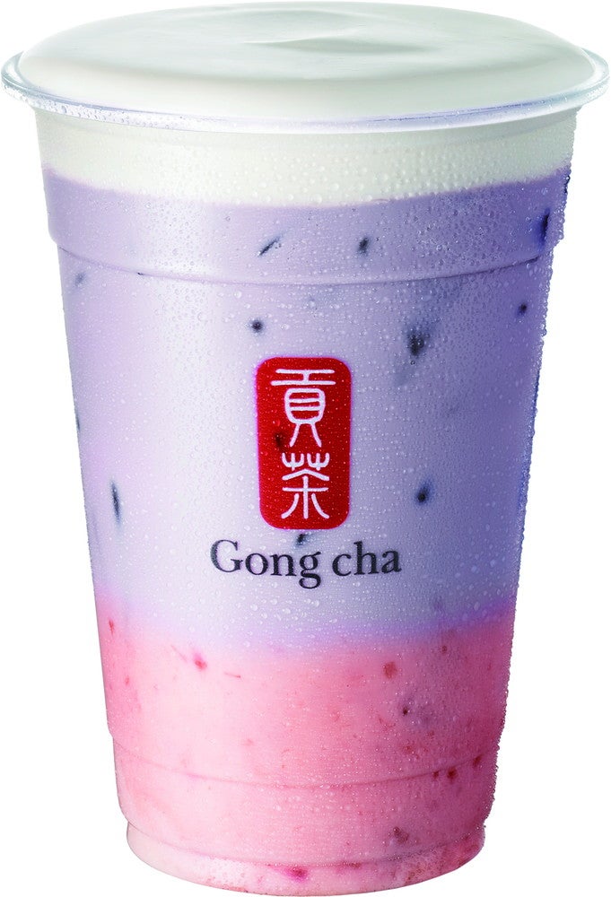 タロ ストロベリーミルク（ベトナム）／画像提供：ゴンチャ ジャパン