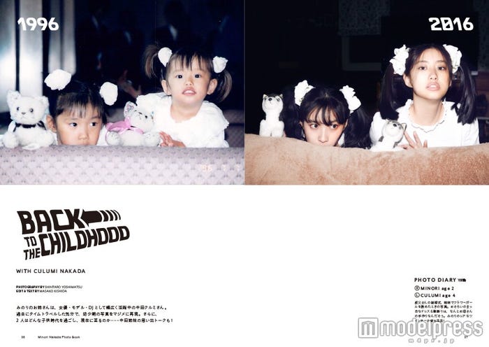 『MINORI NAKADA PHOTO BOOK』誌面カット/画像提供:所属事務所